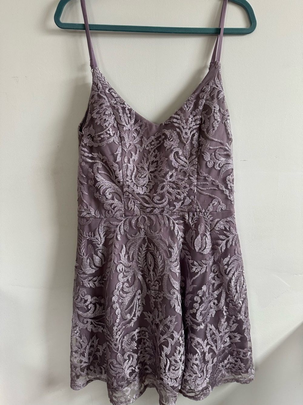 Speechless Lavender Dress Top